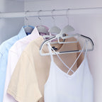 Clothing hangers - Anti -slip - Set of 50 - Gray