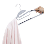 Clothing hangers - Anti -slip - Set of 50 - Gray