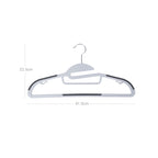 Clothing hangers - Anti -slip - Set of 50 - Gray