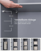 Bathroom furniture - With 3 drawers & cupboard door