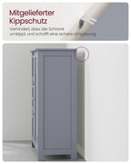 Bathroom furniture - With 3 drawers & cupboard door