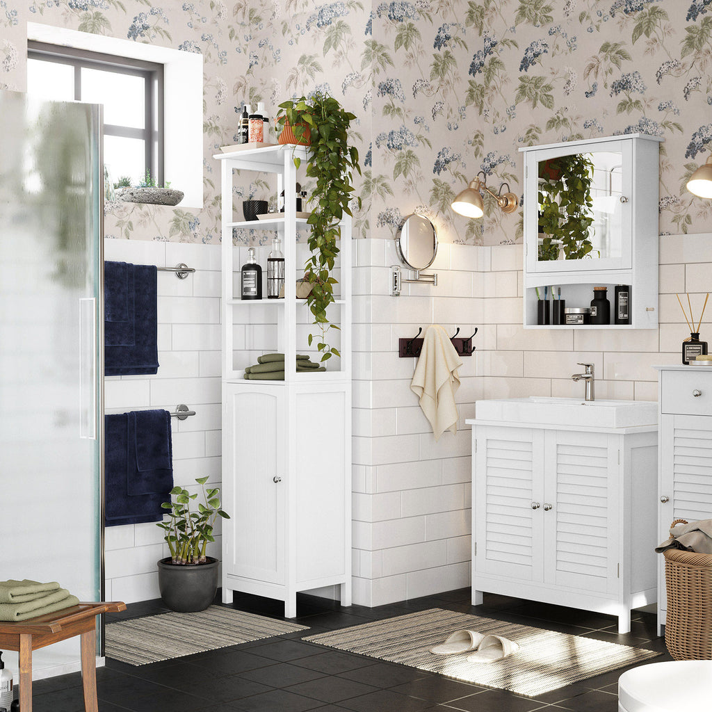 Washbasin cabinet - Matt white