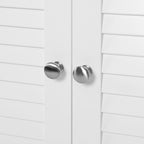 Washbasin undercase - Bathroom furniture - 60 x 30 x 60 cm - Scandinavian design - Matt white