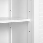 Washbasin undercase - Bathroom furniture - 60 x 30 x 60 cm - Scandinavian design - Matt white