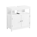 Washbasin undercase - Bathroom furniture - 60 x 30 x 60 cm - Scandinavian design - Matt white