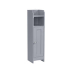 Bathroom cabinet - Beepercase - Two open compartments - Gray