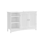 Washbasin furniture - Extra long base cabinet - Bathroom furniture - White