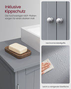Washbasin cabinet - Extra long - 2 doors
