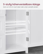 Bathroom furniture - 30 x 60 x 80 cm - with 3 drawers