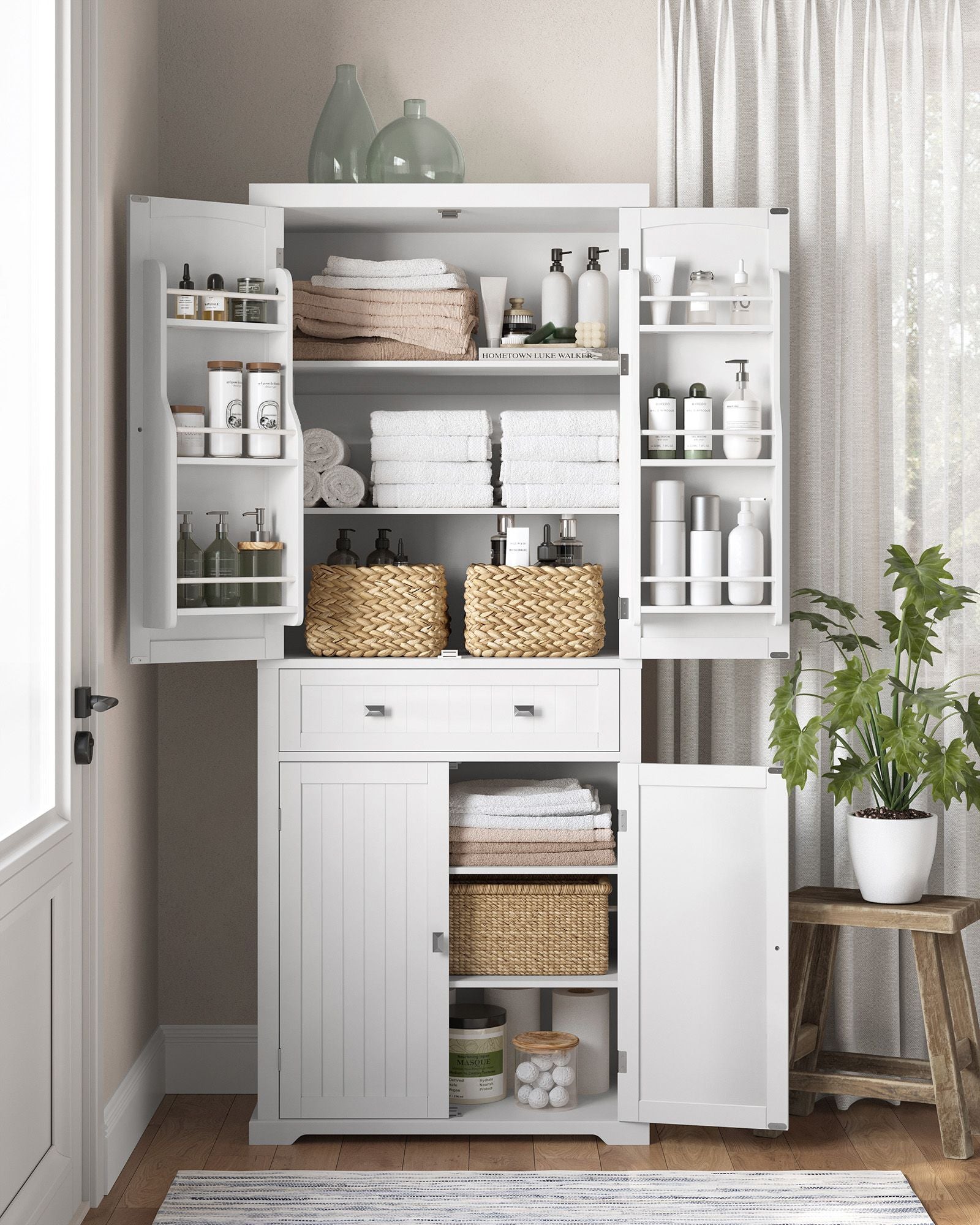 Kitchen cupboard - with shelves and drawers