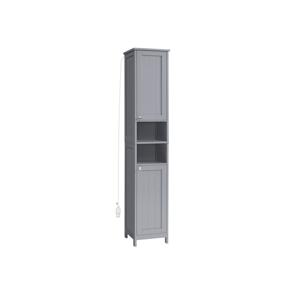 Bathroom furniture - with pigeon gray lighting