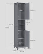 Bathroom furniture - with pigeon gray lighting