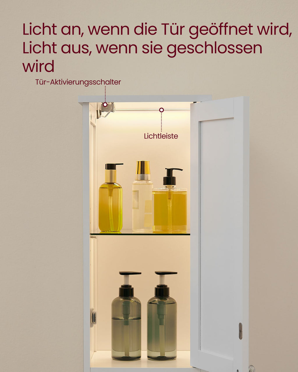 Bathroom furniture - With Wolkwitte Lighting