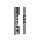 Bathroom cabinet - Adjustable shelves - Open - Model 2