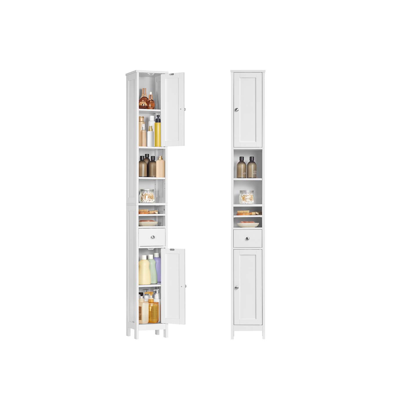 Bathroom cabinet - Adjustable shelves - Open - Model 2