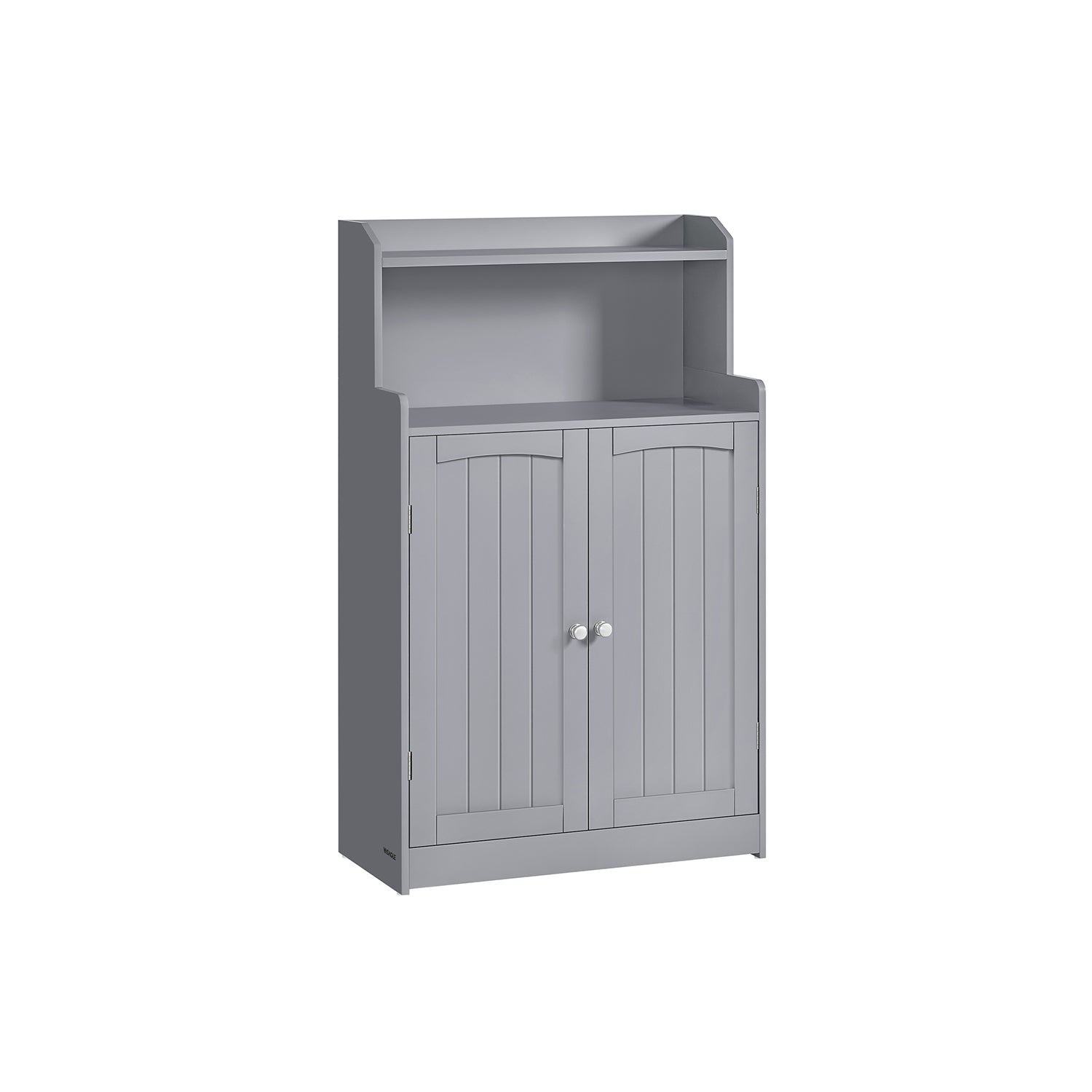 Bathroom furniture - With 2 doors and shelves - Duif gray