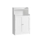 Bathroom cabinet - with 2 doors and shelves - Wolkwit