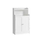 Bathroom cabinet - with 2 doors and shelves - Wolkwit