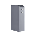 Bathroom cabinet - narrow - with drawers - for toilet paper
