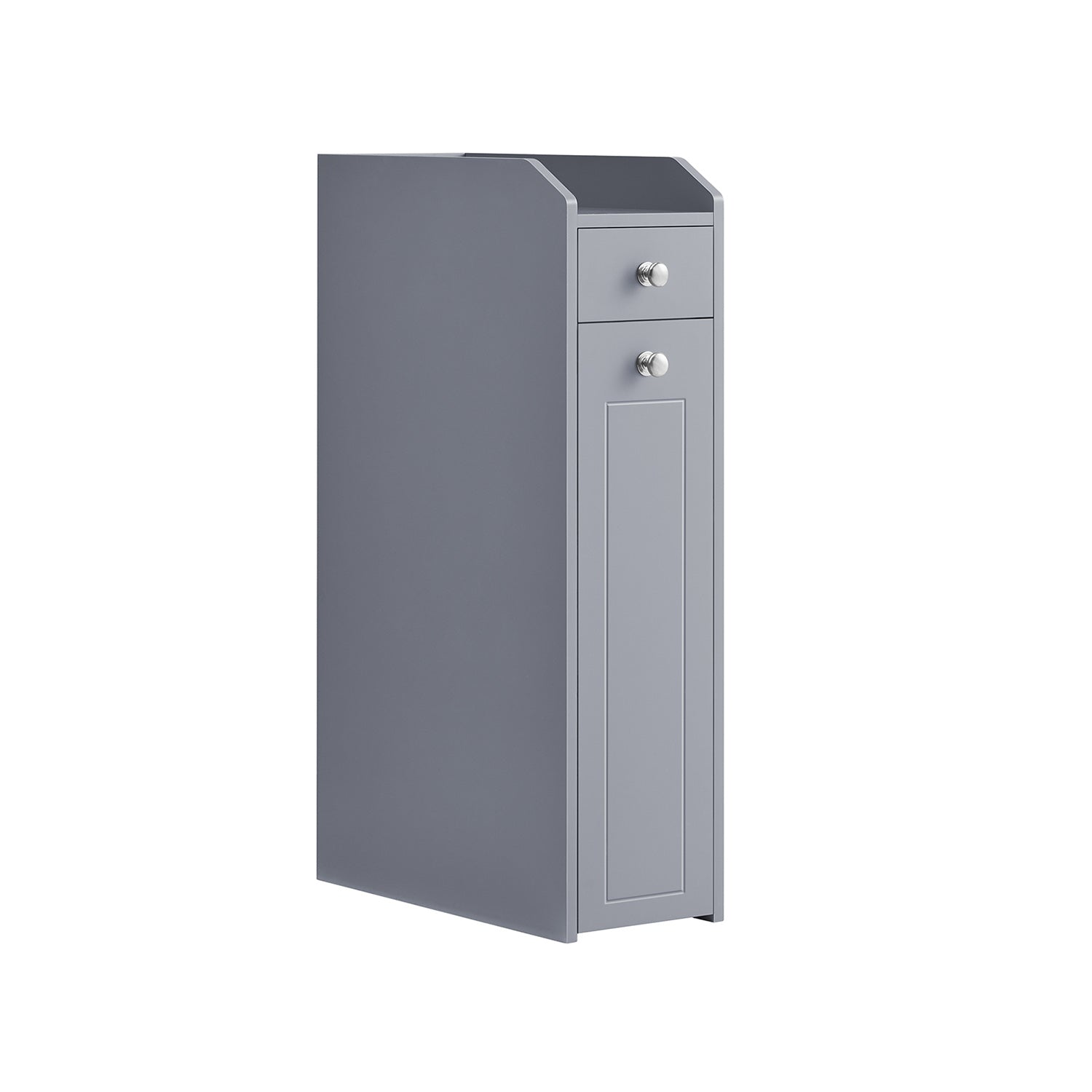 Bathroom cabinet - narrow - with drawers - for toilet paper