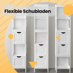 Bathroom furniture - Detached cupboard, sleek design