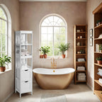 Bathroom furniture - Detached cupboard, sleek design