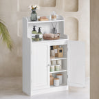 Bathroom Furniture, Bathroom Furniture With 2 Doors, 2 Adjustable Shelves