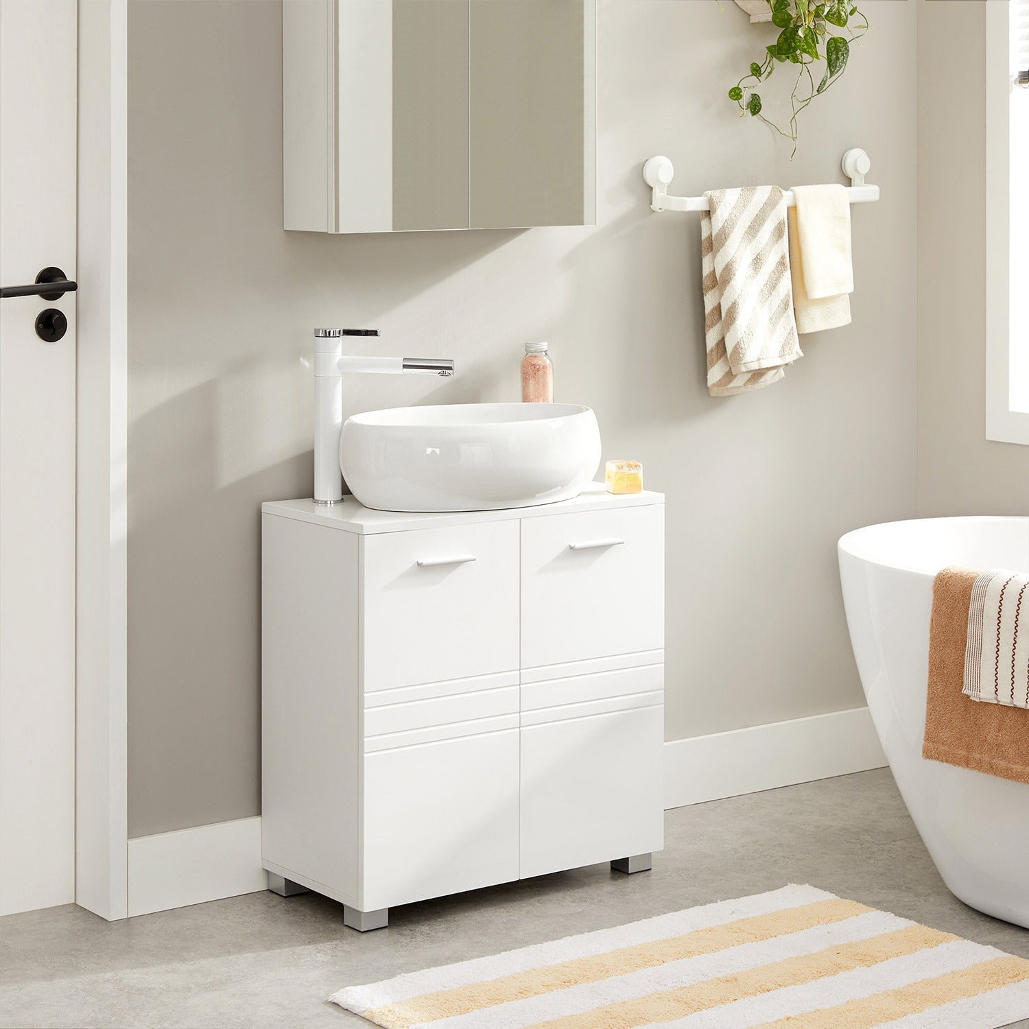 Washbasin undercase - Bathroom Base Cabinet - White