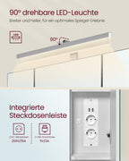 Bathroom furniture - With sockets and 3 doors - Wolkwit