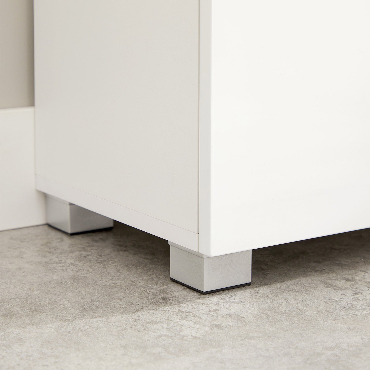 Bathroom cabinet - Sideboard with drawer - White