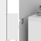 Bathroom furniture - Bathroom Cabinet - With open doors - White