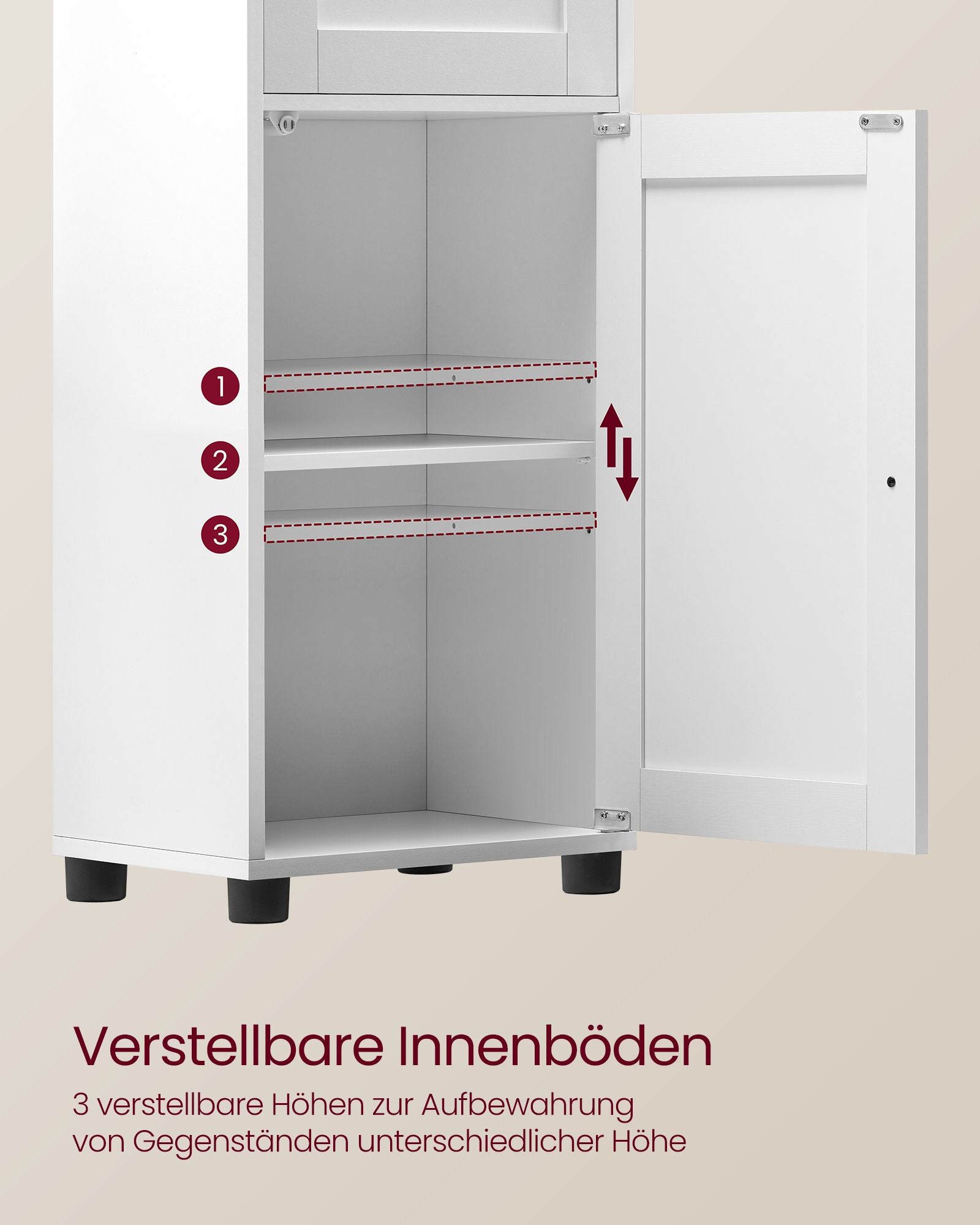 Bathroom Furniture - Open Bang - Space -saving