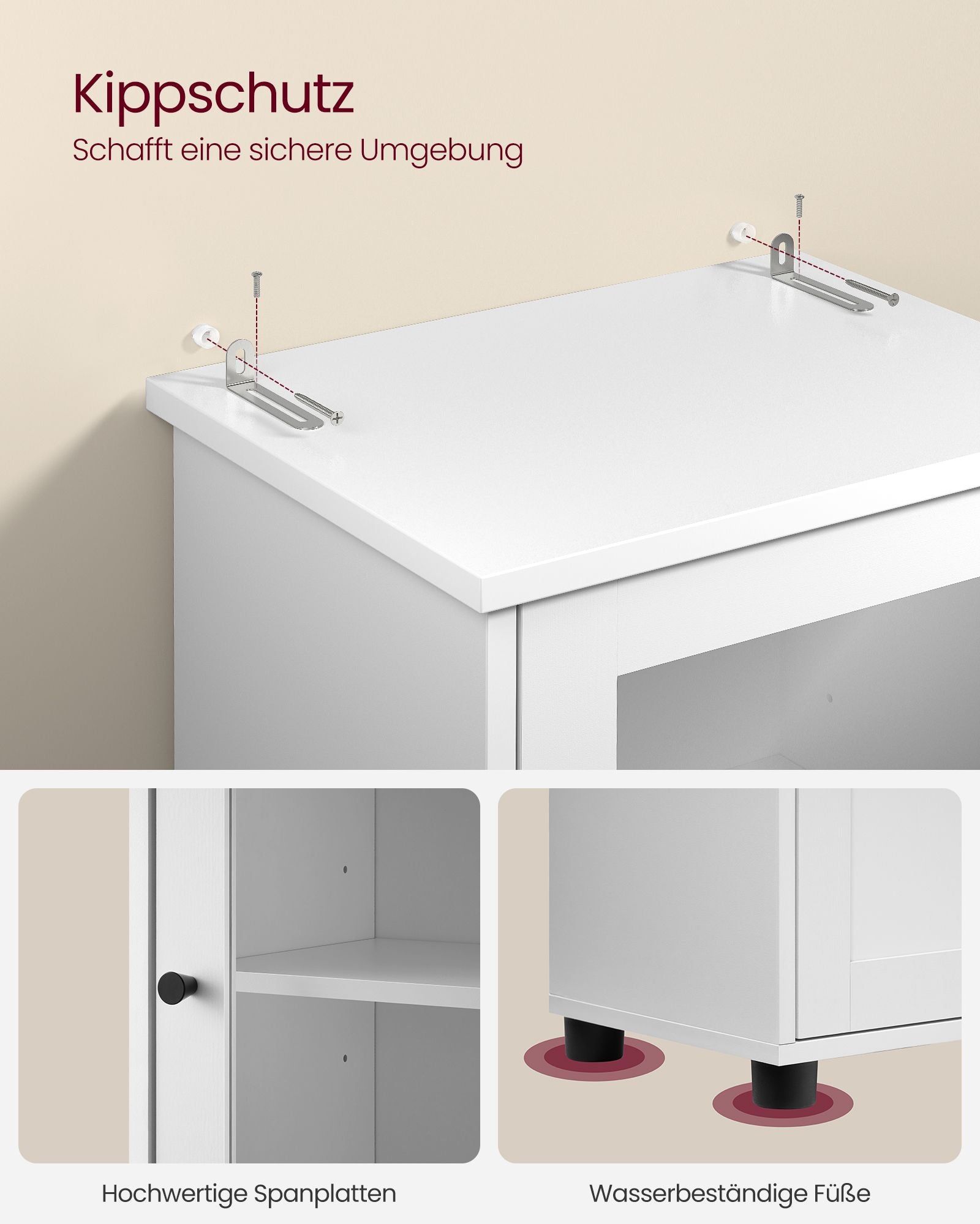 Bathroom Furniture - Open Bang - Space -saving