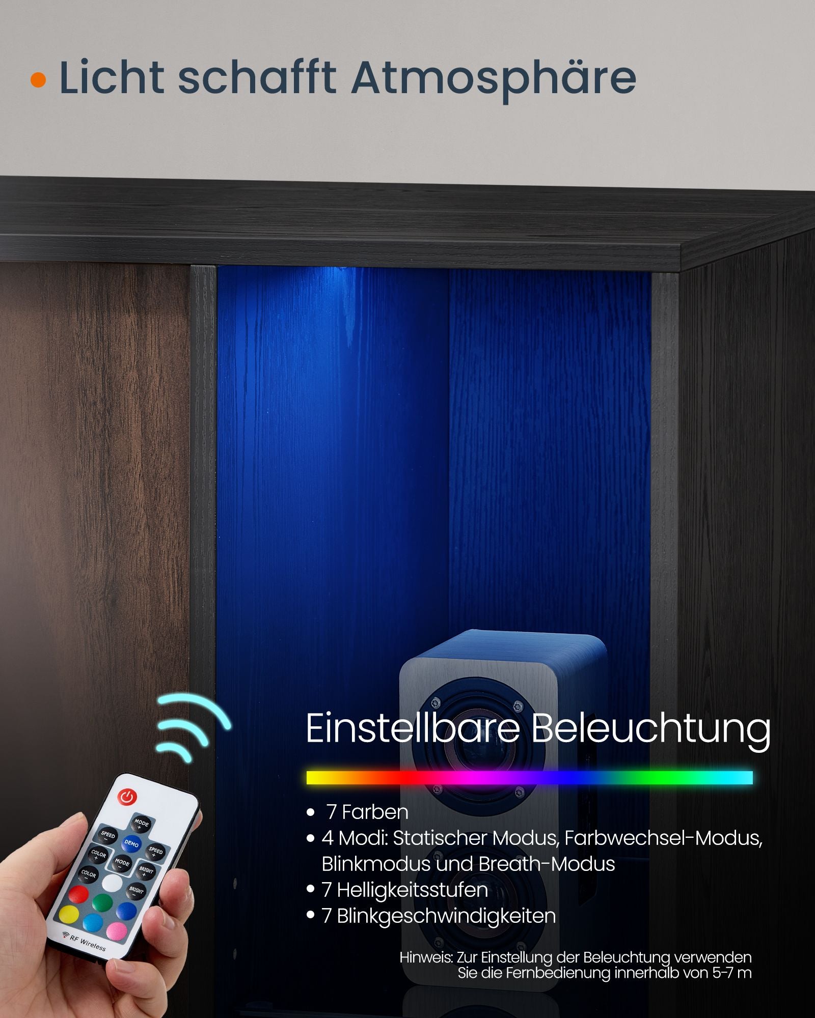 Sideboard - With Lighting & Toolless Technology