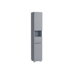 Bathroom cabinet - 30 × 30 × 170 cm - Mystical Gray
