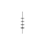 4-layer corner shower truck-Span pole-without drilling-ink-black