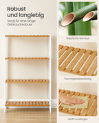 Bamboo Bamboo 26 x 60 x 100 cm white-natural color