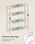 Bamboo Bamboo 26 x 60 x 100 cm white-natural color
