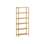 Bamboo plank with six levels