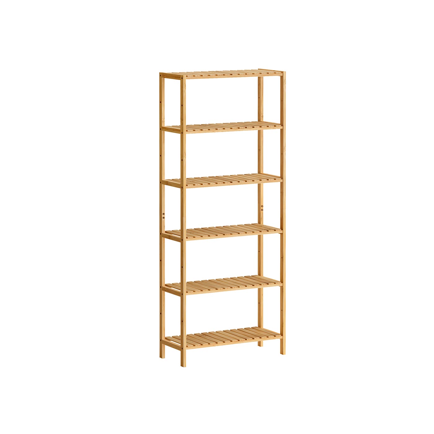 Bamboo plank with six levels