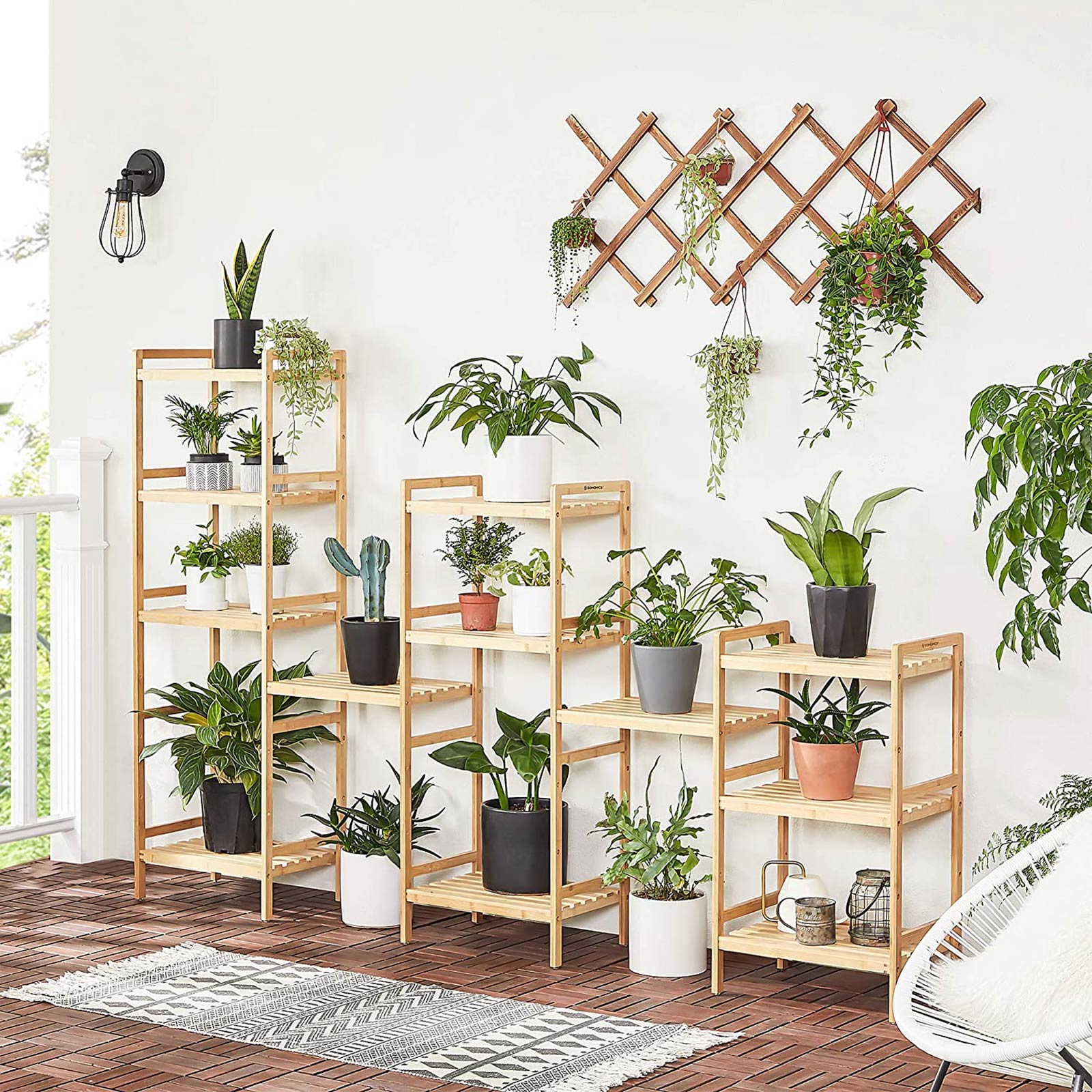 Bathroom rack - Wall rack - Wooden Bathroom Shelf - Bathroom Furniture
