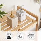 Bathroom rack - Wall rack - Wooden Bathroom Shelf - Bathroom Furniture