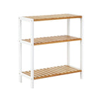 Bathroom rack - Bamboo - 3 shelves - Naturel