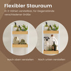Trolley, bathroom shelf, nisplank bamboo