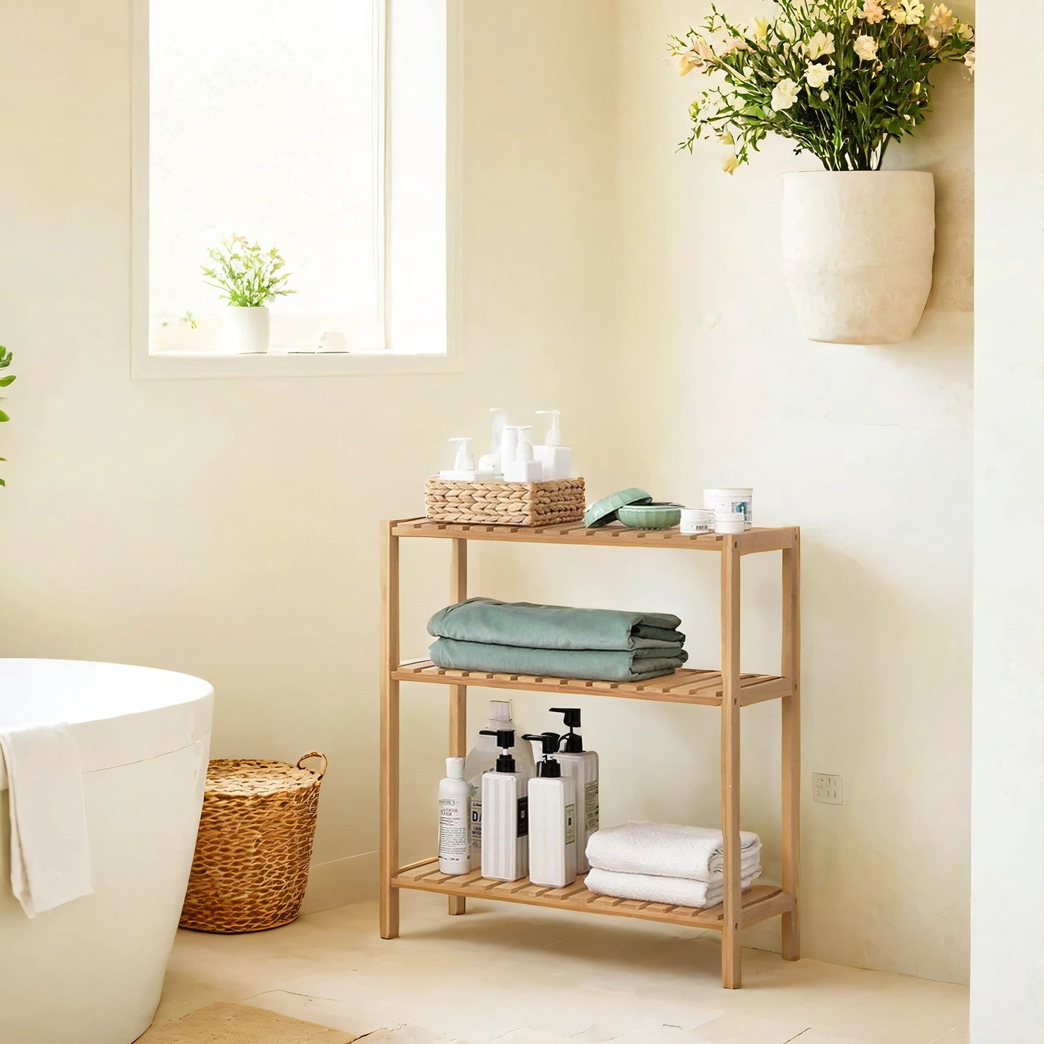 Bathroom shelf - Bamboo