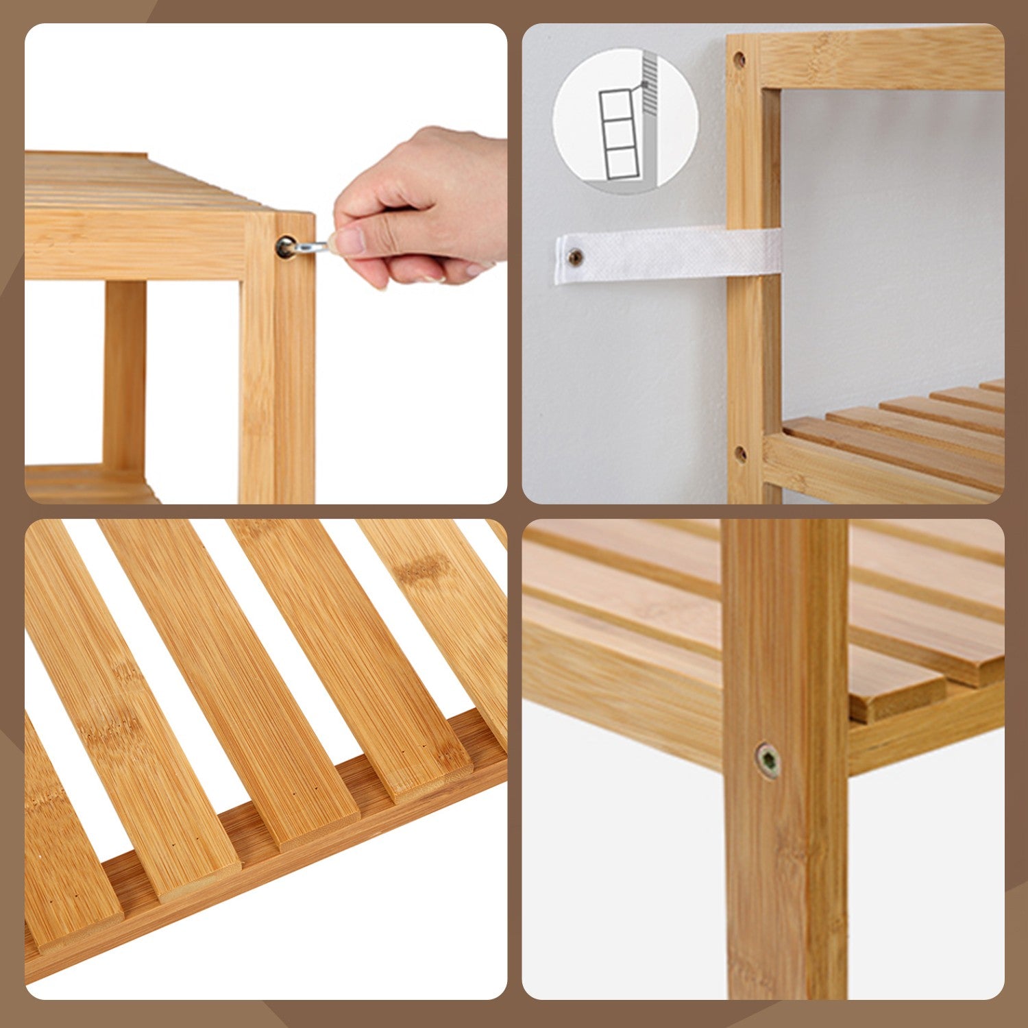 Bathroom shelf - Bamboo
