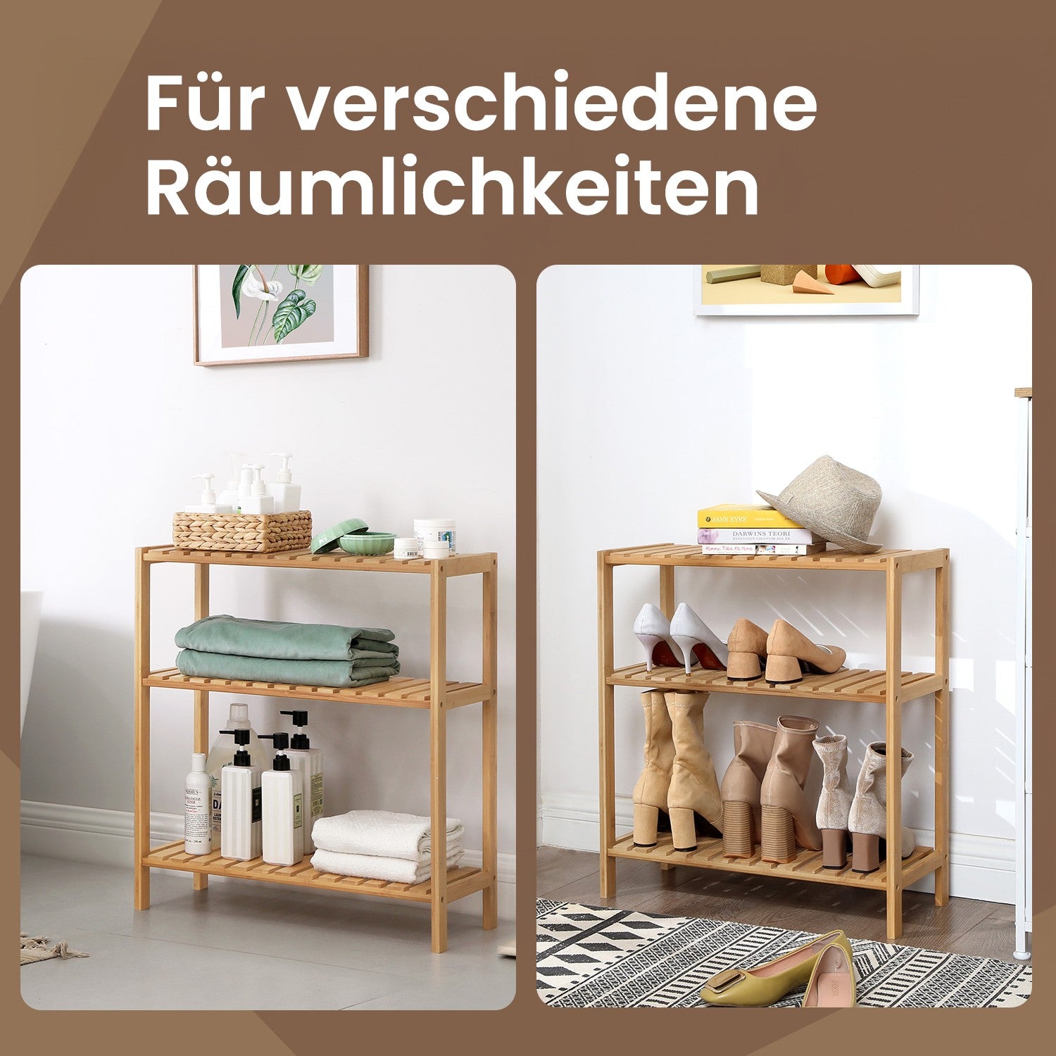 Bathroom shelf - Bamboo