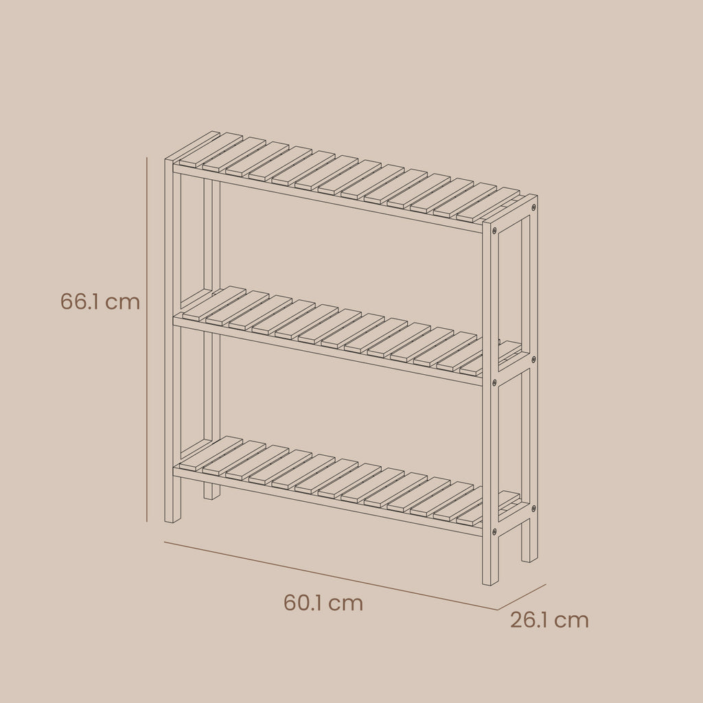 Bathroom shelf - Bamboo