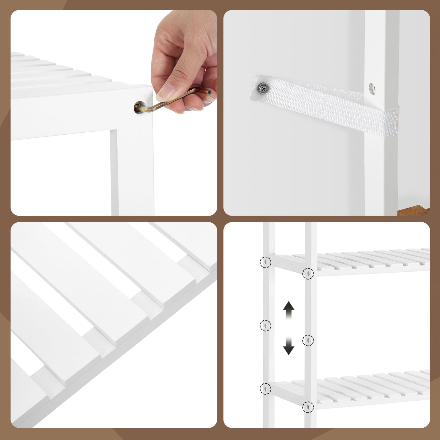 Bathroom shelf, bathroom shelf, kitchen shelf