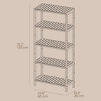 Bathroom shelf, bathroom shelf, kitchen shelf